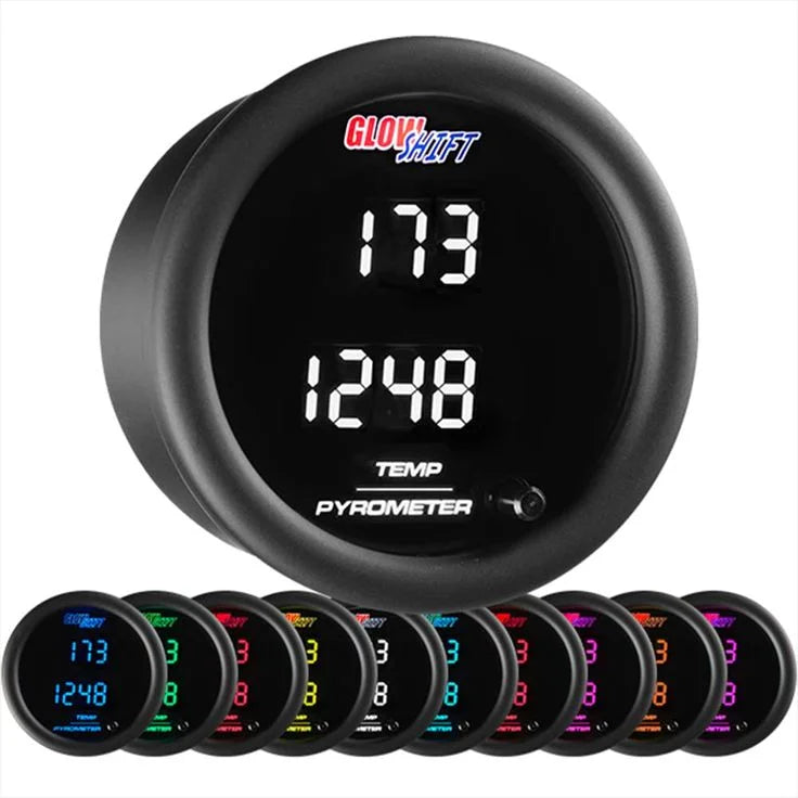 Greddy Oil Temperature Gauge 52mm – Digital LCD (7 Color Display)