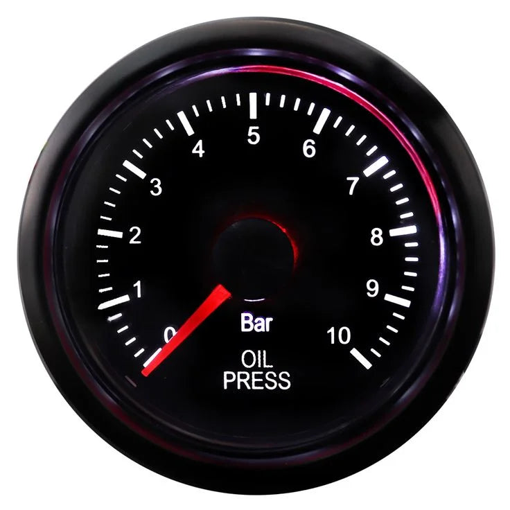 Greddy Oil Pressure Gauge 52mm – Digital LCD (7 Color Display)