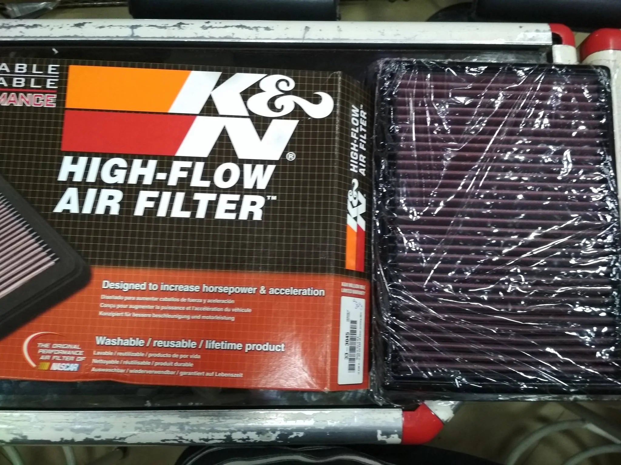 K&N High-Flow Inbox Air Filter – Toyota Hilux Revo (1GD / 2GD)