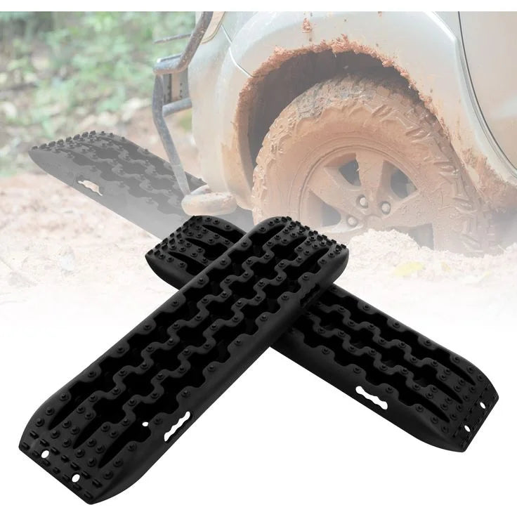 Off-Road Recovery Track Boards – Heavy Duty Sand & Mud Traction Mats