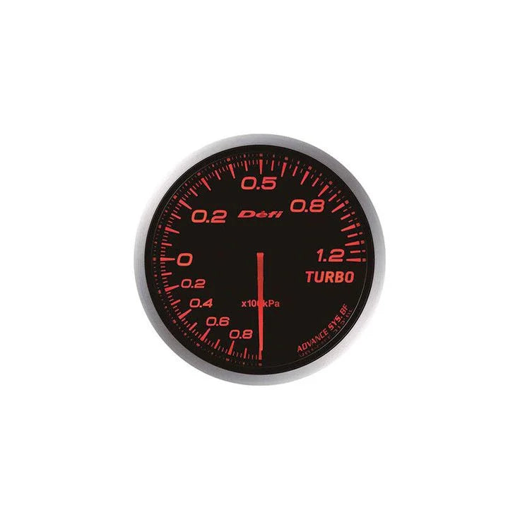Defi Advance BF Boost Gauge 60mm (30 PSI) – Analog Performance Gauge