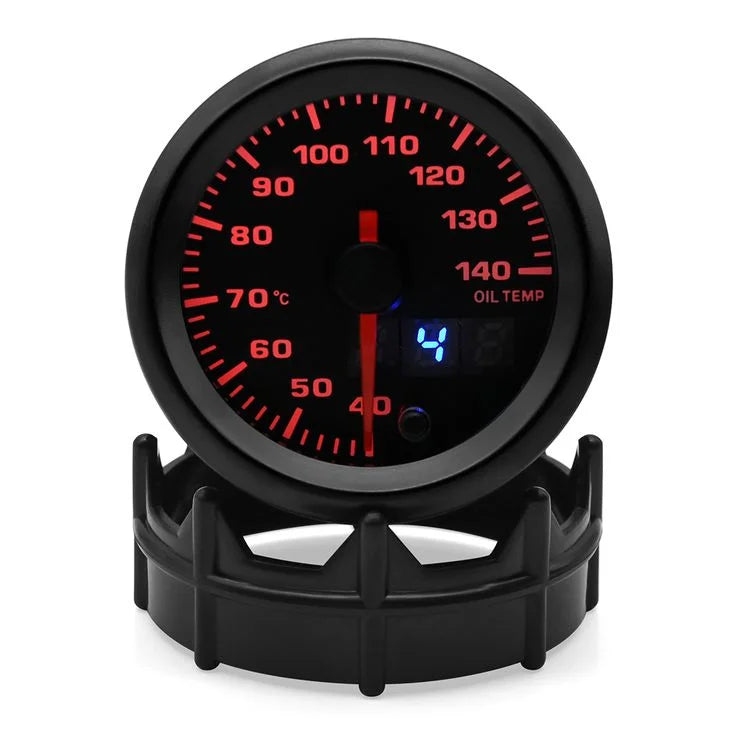 Greddy Oil Temperature Gauge 52mm – Digital LCD (7 Color Display)