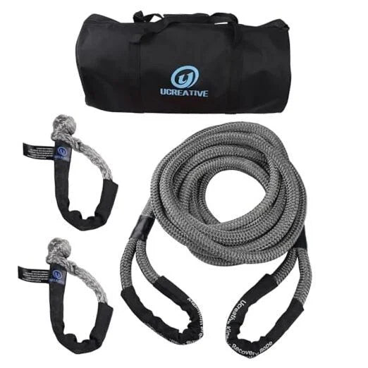 Kinetic Off-Road Recovery Rope (9M) – Heavy Duty Snatch Rope
