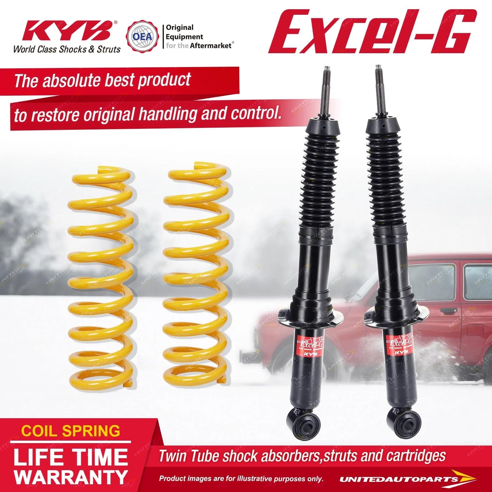 KYB Performance Shocks – Toyota Surf LN185 / 4Runner (1995–2002)
