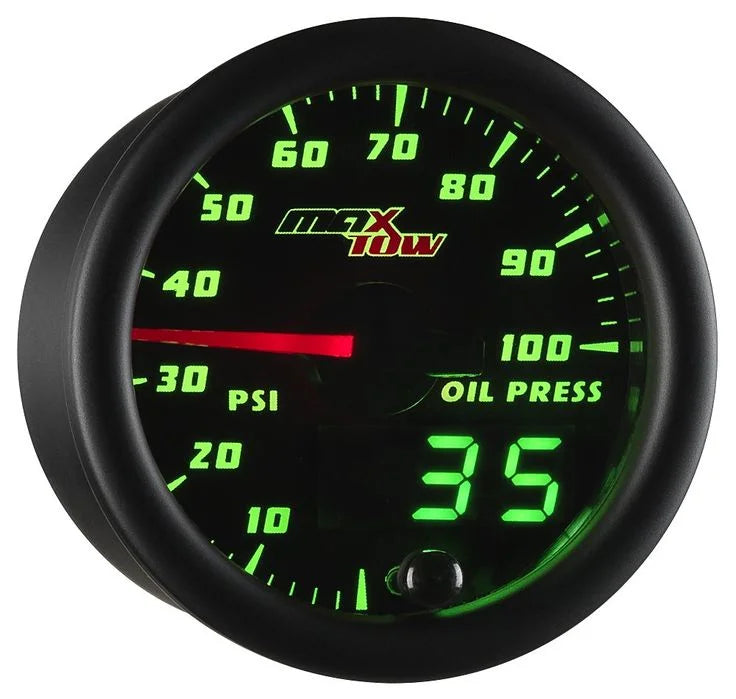 Greddy Oil Pressure Gauge 52mm – Digital LCD (7 Color Display)