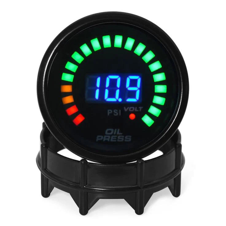 Greddy Oil Temperature Gauge 52mm – Digital LCD (7 Color Display)