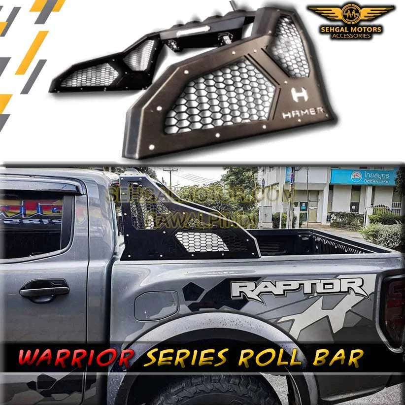 Hilux Revo Roll Bar with Roof Racks – Tub / Sports Bar