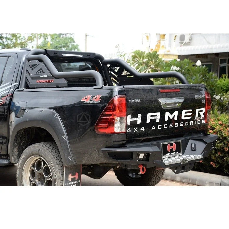 Hilux Revo Roll Bar with Roof Racks – Tub / Sports Bar