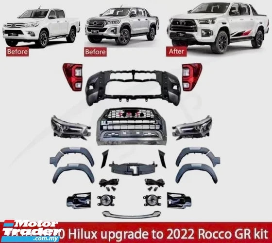 Revo to Rocco Facelift Conversion Kit (2018-2022) – Front-End Upgrade