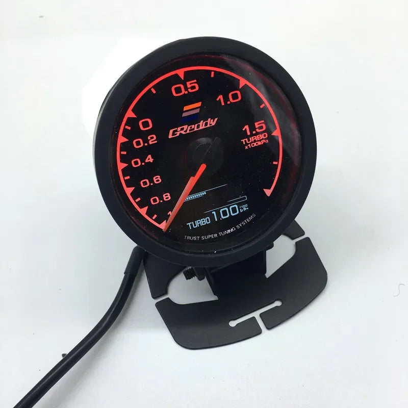 Greddy Turbo Boost Gauge 52mm – Digital LCD (7 Color Display)