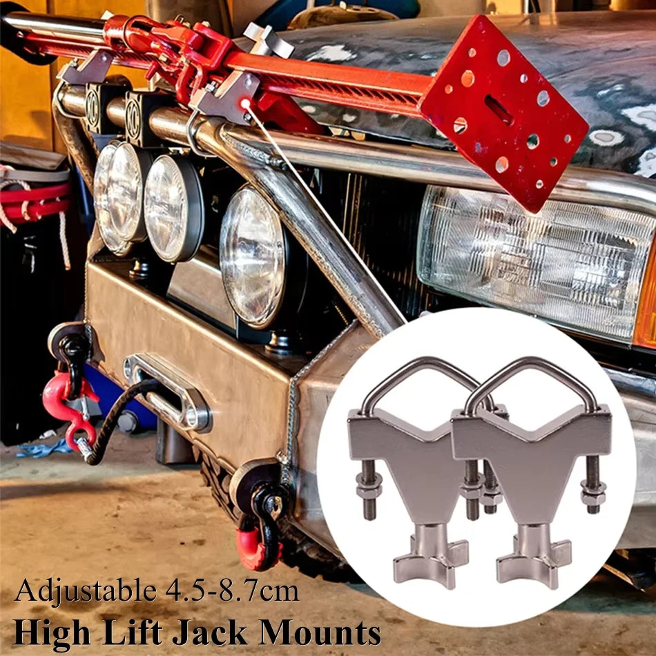 Hi-Lift Jack Bull Bar / Bumper Lift Mate – Wheel & Bumper Attachment