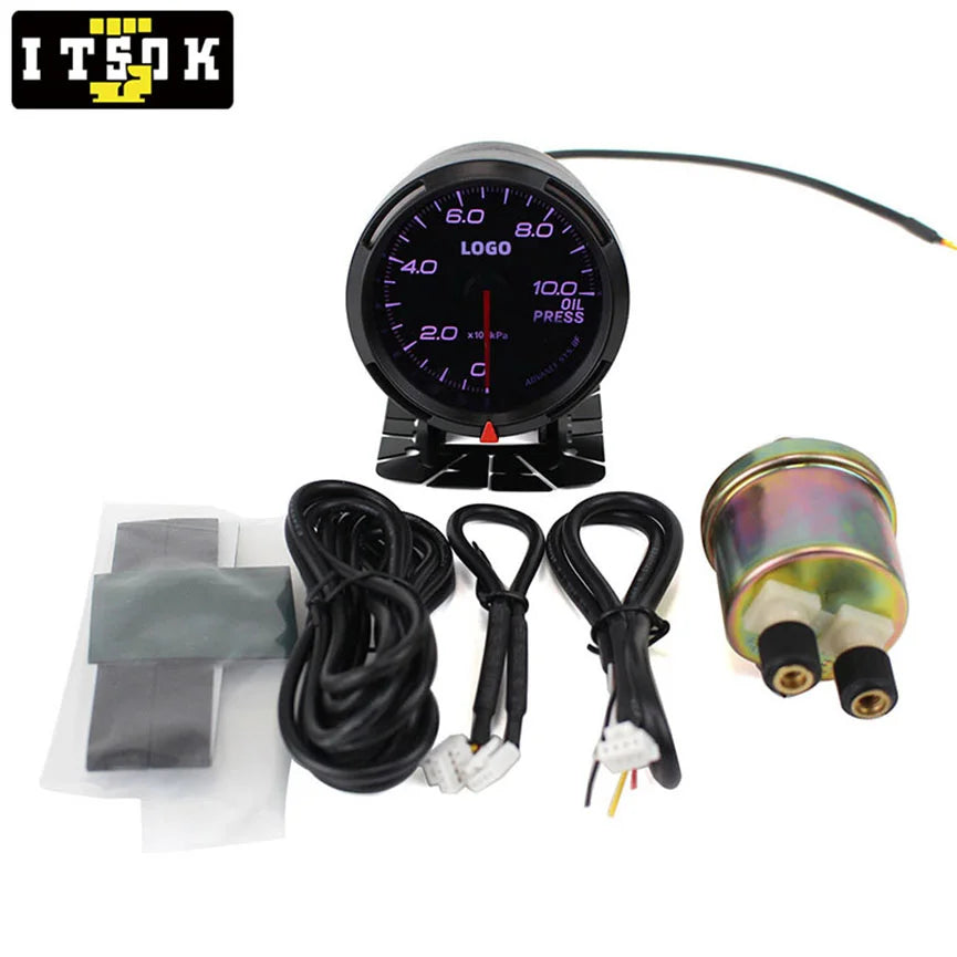Defi Advance BF Oil Pressure Gauge 60mm (140 PSI) – Analog Performance Gauge
