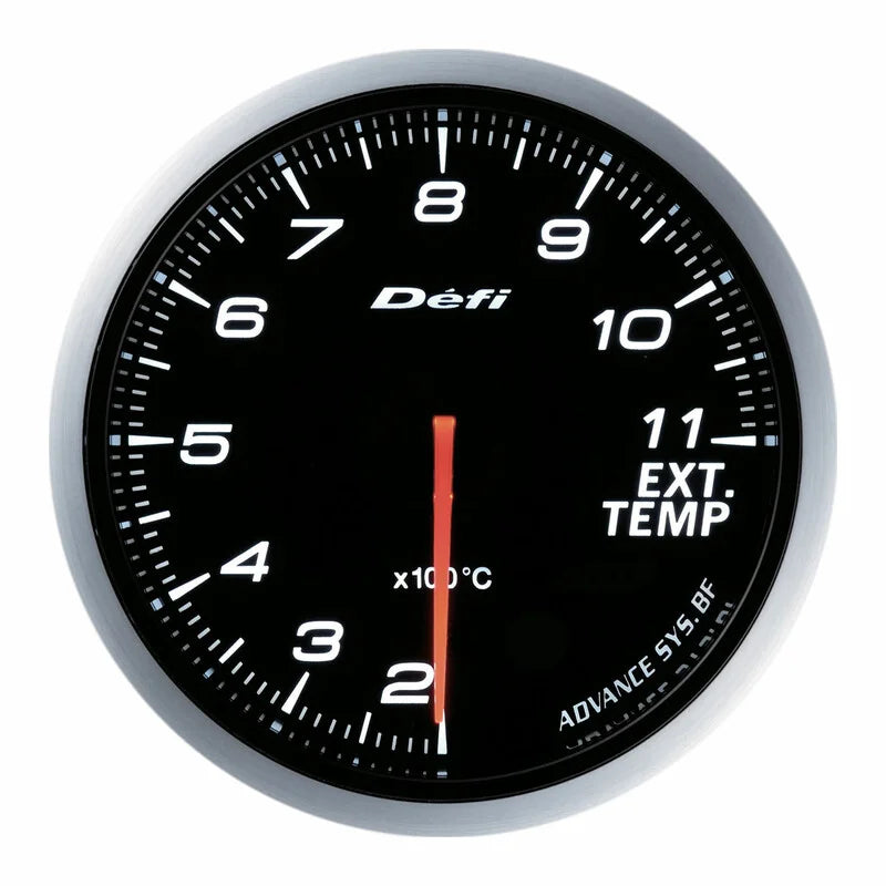 Defi Advance BF EGT Gauge 60mm – Exhaust Gas Temperature Gauge