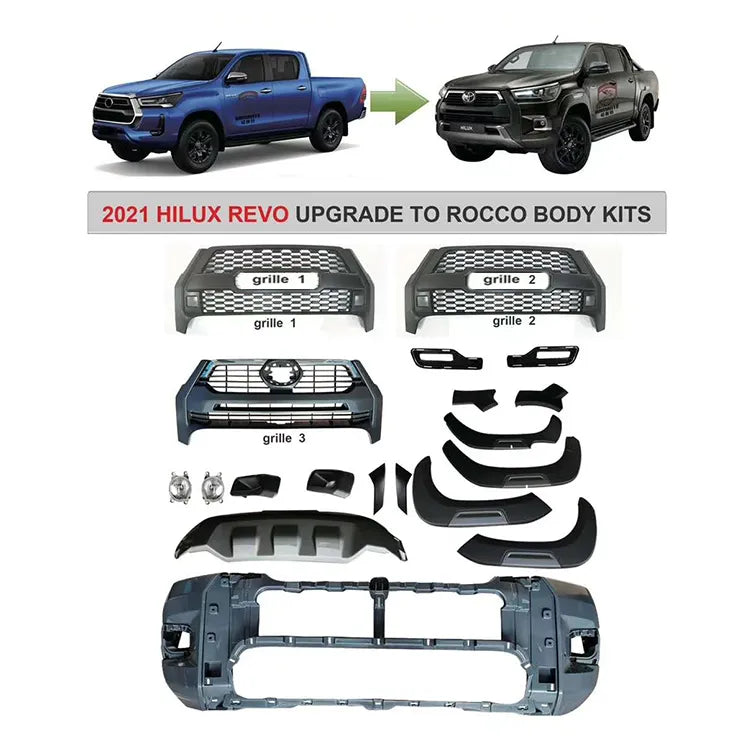 Revo to Rocco Facelift Conversion Kit (2018-2022) – Front-End Upgrade