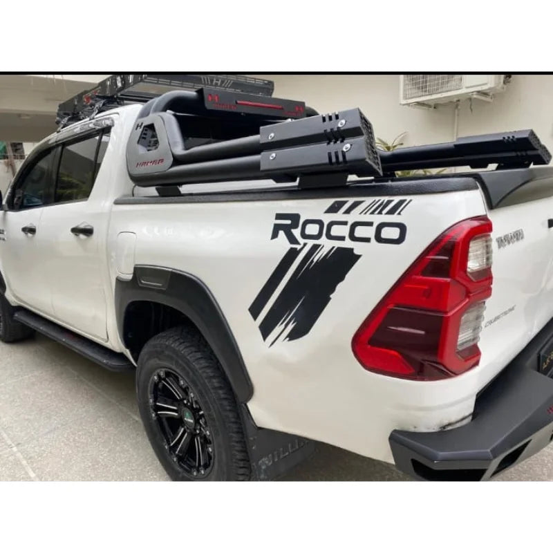 Hilux Revo Roll Bar with Roof Racks – Tub / Sports Bar